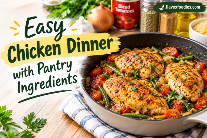 Easy Chicken Dinner With Pantry Ingredients