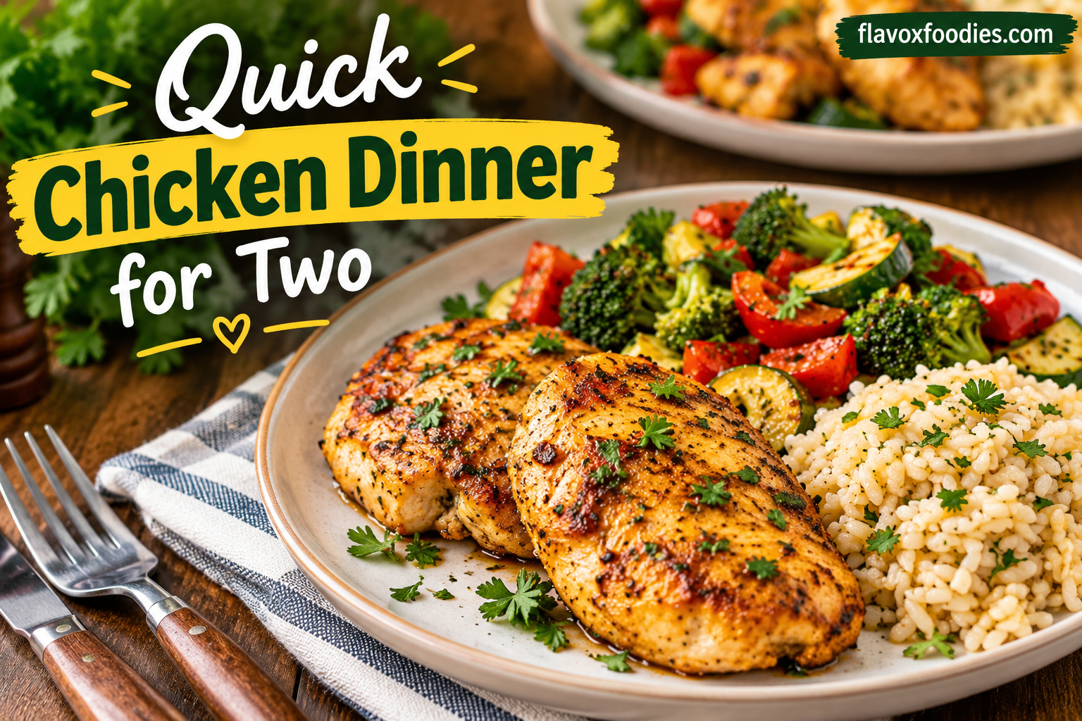 Quick Chicken Dinner for Two: Easy, Delicious, and Ready in No Time