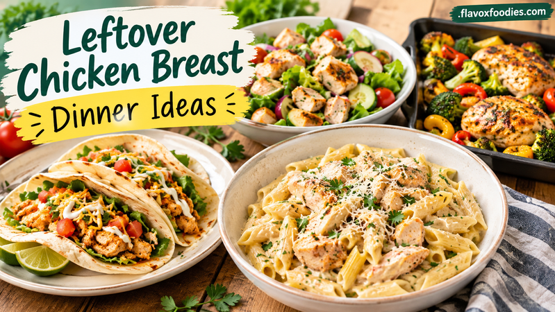 Leftover Chicken Breast Dinner Ideas: Easy, Delicious Ways to Use Leftovers