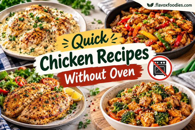 Quick Chicken Recipes Without Oven: Easy Dinner Ideas for Busy Days