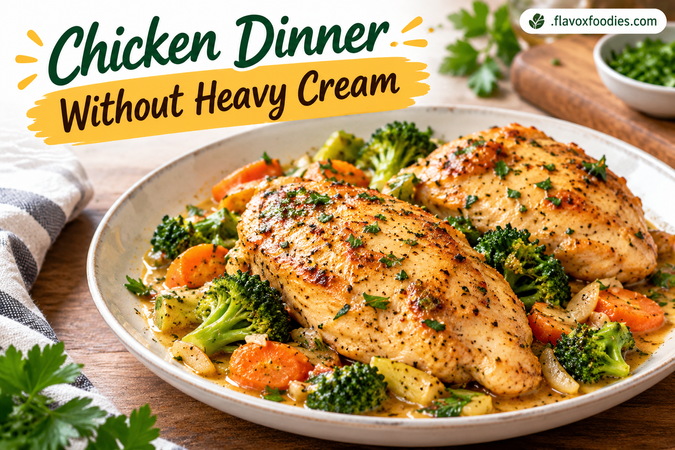 Chicken Dinner Without Heavy Cream: Easy, Creamy and Flavorful Ideas