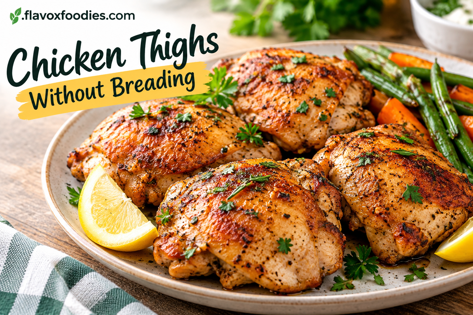 Chicken Thighs Without Breading